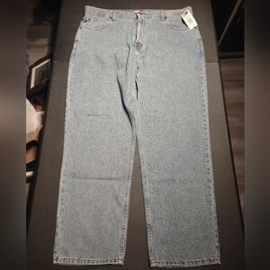 Tommy Hilfiger Relaxed Jeans - Y2K - Light Wash - Mens 40X32 - NOS/NWT/Deadstock